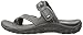 Skechers Women's Reggae Trailway Flip Flop, Grey/White, 8 M US
