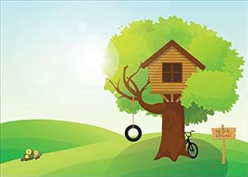 Amazon Com Birthday Treehouse With Inside Message Birthday Card