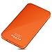 Portable battery, JETech 5,000mAh 2-Output Portable External Power Bank Battery Charger Pack for iPhone 6/5/4, iPad, iPod, Samsung Devices, Smart Phones, Tablet PCs (Orange) - 0759