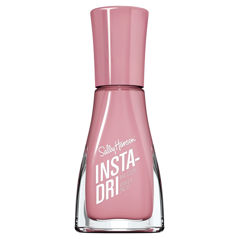Sally Hansen Insta-Dri 1 Stroke-1 Coat-Done. Nail Polish, Sugar Poppy, Pink Shades - 9.17 ml