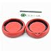 Geekria QuickFit Replacement Ear Pads for Monster Beats Pro Detox Headphones Ear Cushions, Repair Parts (Red)