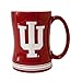 NCAA Indiana Hoosiers Sculpted Relief Mug, 14-Ounce