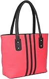 Typify 3-Strips Casual Shoulder Bag Women & Girl's Handbag (Pink)