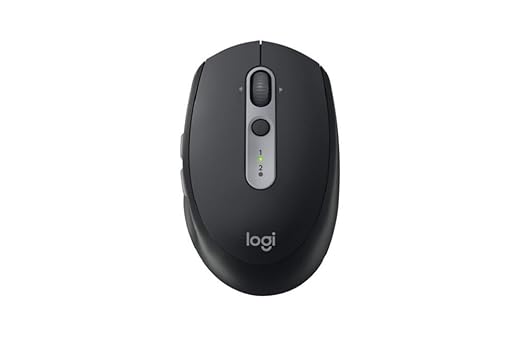 title=Logitech M590 Multi-Device Silent Mouse Wireless, Nero/Grafito