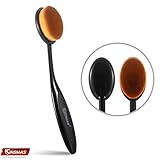 KINGMAS® Oval Makeup Brush Cosmetic Foundation Cream Powder Blush Makeup Tool