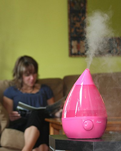 Crane USA Filter-Free Cool Mist Humidifier, Pink - Thumbnail 2