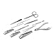 Manicure Pedicure Set Nail Clippers Kit - French Mens Women Salon Stainless Steel Nail Clipper Tools Set Include Cuticle Trimmer, Ear Pick, Eyebrow Tweezers, Peeling Knife, Blackhead Needle, Scissors