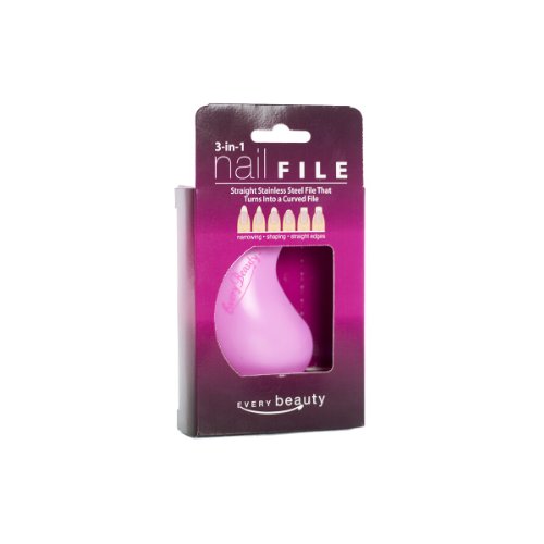 Every Beauty 3 in 1 Nail File - Bubblegum Pink