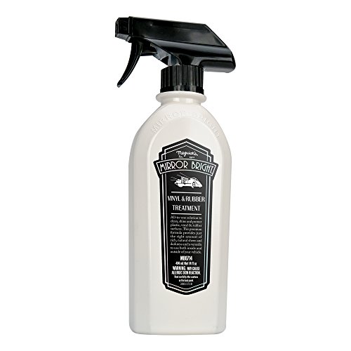 Meguiar's MB0714 Mirror Bright Vinyl and Rubber Treatment, 14 oz.