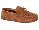 Men's Suede Classic Moccasin Slippers