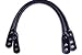 Wento 21.6 Inch Genuine Cowhide Leather Handbag Handles, WT09 (Black)