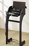 Coaster Home Furnishings 900652 Casual Bathroom Accent Rack, Cappuccino