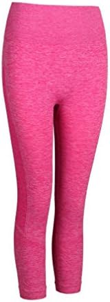 Epic Brand Workout Pants for Women | Dry-Fit Performance Yoga Pants Capri Leggings (Small/Medium, Pink)