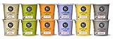 Vigilant Eats Superfood Cereal | Organic, Gluten Free, Vegan, Non GMO, Kosher | 2.7 oz Cup (12 Count Variety Pack)