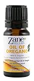 ZANE HELLAS Wild Pure Greek Essential Oil of Oregano with 86 Percent Minimum Carvacrol, 0.33. oz. 10 ml. Super 100