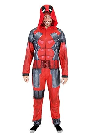 america size captain costume 6 Deadpool Amazon.com: Suit Costume Union Pajama Adult