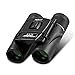 Tescat 8x21 Small Compact Lightweight Binoculars for Adults. Travel Mini Pocket Folding Binoculars for Outdoor Birding Sightseeing Hunting Hiking.Premium Glass lens, Shockproof(Black,0.38lb)