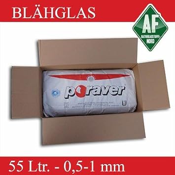 Blähglas Granulat 0,25-0,5mm - 60 Liter Sack Für Dämmung & Bau