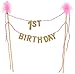 Mud Pie First Birthday Cake Topper Glitter Princess