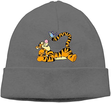 OLala Pooh Bear Tigger Butterfly Men And Women Comfortable Knitted Beanie Skull Caps