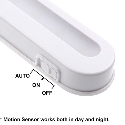 Jebsens T01 Battery Operated LED Closet Light, Wireless Motion Sensor