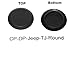 JSP Manufacturing Aftermarket Body Floor Pan Drain Plugs fit Jeep Wrangler TJ 1998 to 2006 OEM 55177482AA (4)