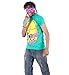 Teenage Mutant Ninja Turtles TMNT Donatello Costume Green T-shirt with Purple Eye Mask (Adult Large)