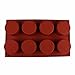 Binmer(T) Cake Soap old Round Flexible Silicone Cookie Candy Chocolate ould,