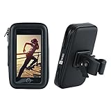 Waterproof Case, Gear Beast Waterproof Bike Mount Holder for iPhone 7, 6s, 6, 5, SE, Samsung Galaxy S7, S6, S6 edge, S5, and Smartphones with up to 5.2 inch Displays, ID/Card Slots and Key Clip