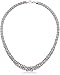 Italian Sterling Silver Chunky Diamond-Cut Byzantine Chain Necklace, 18