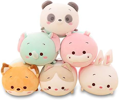 SHOKEBETA Soft Plush Throw Pillow Cute Stuffed Animal Toy Kawaii for Kids Girls as Valentine's Birthday Gift (Piggy)