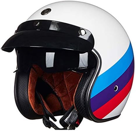 チョッパーパイロットレトロビンテージモトヘルメットmofaジェットヘルメットボバーバイカーベスパヘルメットスクーターヘルメットクルーザー