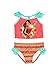 Disney Elena of Avalor Girls Swimwear Swimsuit (5-6, Coral)