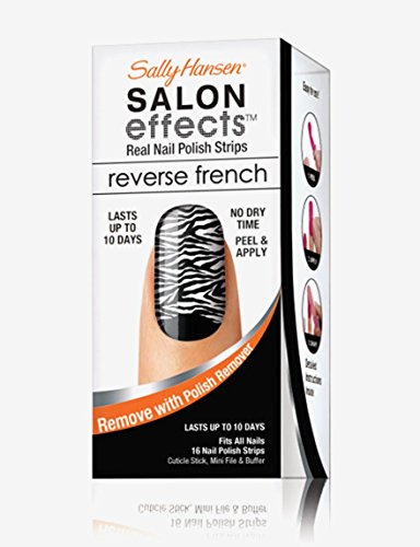 Sally Hansen Salon Effects ~ Reverse French ~ Real Nail Polish Strips ~ Horse A-Round 004 by Salley Sally Hansen Salon Effects ~ Reverse French ~ Real Nail Polish Strips ~ Horse A-Round 004 by Salley