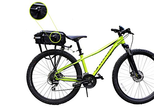 image for bike on hikes Bike Pannier Bag - Durable & Waterproof Nylon with Refle