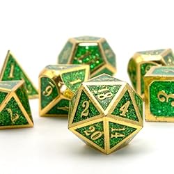Metal Dice Set, HNCCESG Polyhedral DND Dice for