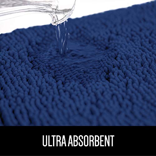 Gorilla Grip Original Luxury Chenille Bathroom Rug Mat, 17x24, Extra