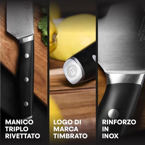 MasterChef Set Coltelli da Cucina Professionali con Borsa