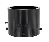 Valterra Black T1029-1 Termination Adapter-3" Spigot, Round