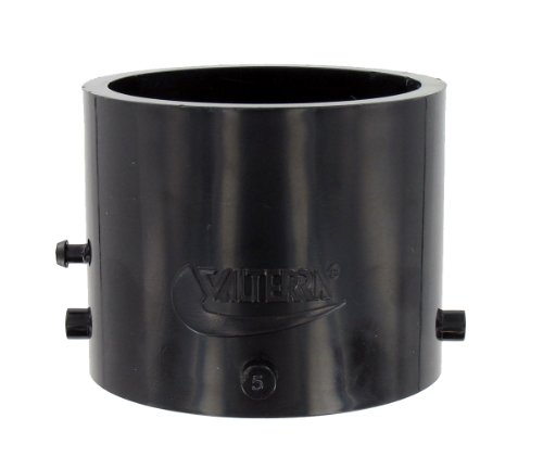 Valterra Black T1029-1 Termination Adapter-3" Spigot, Round
