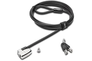 Kensington ClickSafe 2.0 Keyed Cable Lock for Laptops & Other Devices (K64435WW)