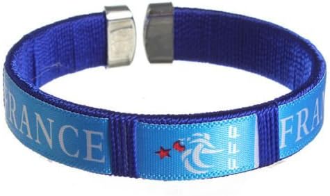 2014 World Cup National Soccer Football Team Bracelet Wristband (France)