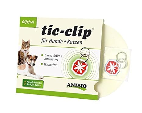 Anibio Tic Clip für Hunde und Katzen