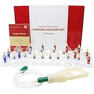 EverOne Biomagnetic Chinese Cupping Therapy Cup, Set of 24