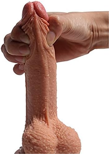 7 Inches Realistic D-i-l-do Realistic Liquid Silicone P-e-nis with Suction Base