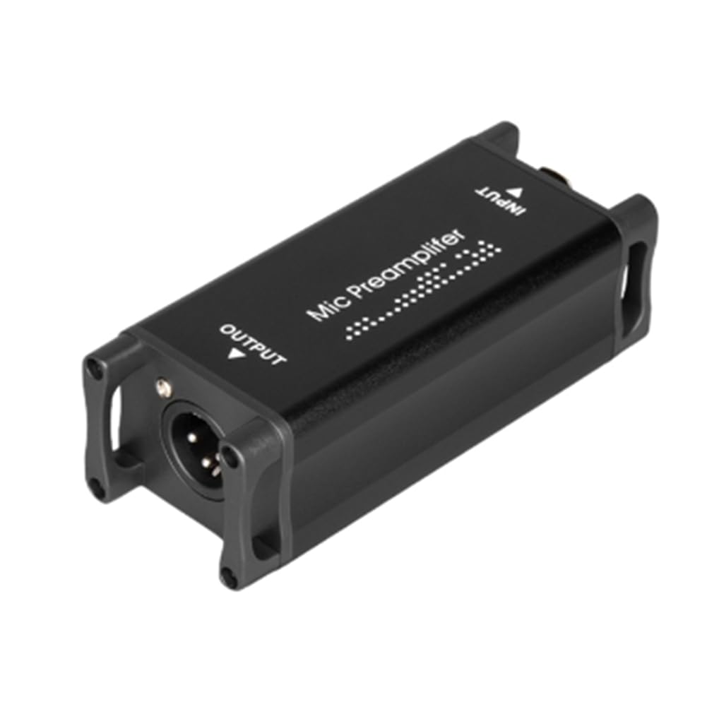 Cucioki MA-1, Ultra-Clean, Microphone Preamp Booster for Studio or Home Recording, Livestream Easy to Use (Without Cable)