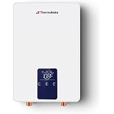 ThermoMate 4.5kW Tankless Under Sink Water Heater Electric, ETL Approved | 110~120V Small Point of Use Instant Hot Water Heater with Temperature Display, Self-modulating 0.85GPM at 35&deg;F Rise