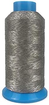 Amazon Com Chzimade 100g 250d 70d 2 1240m Conductive Polyester Sewing Thread Spools Silver Coated Fiber Thread For Anti Static Overall