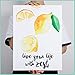 OUTSHINE Lemon Framed Canvas Wall Art 12