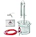 TANNOX Moonshine Still Kit Complete, Alcohol Distiller -Stainless Steel, Alcohol Still Spirits-Whiskey Making Kit - Liquor still 5Gal